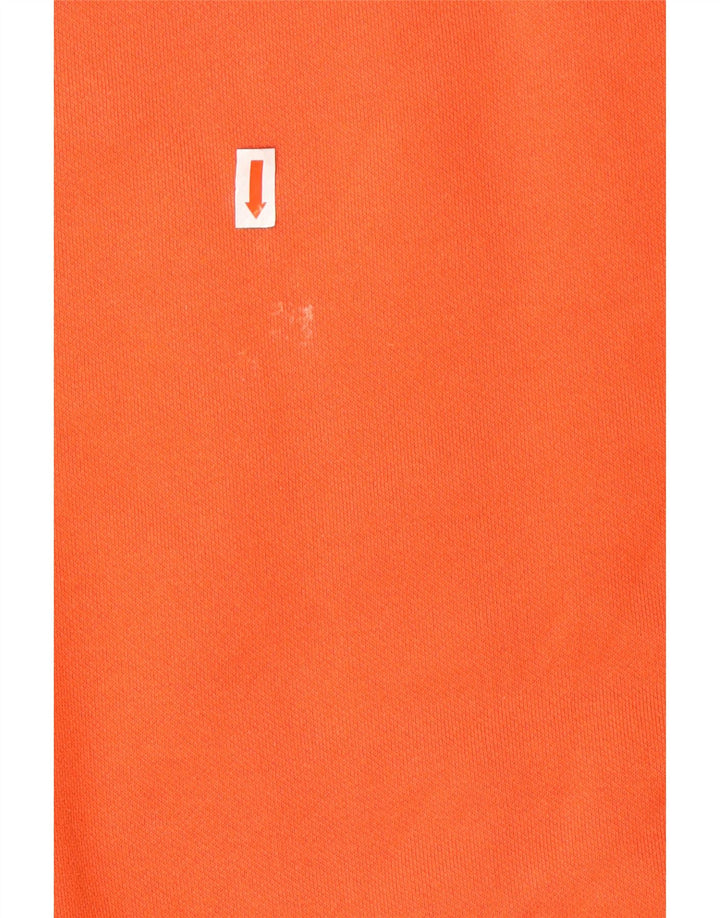 Γυναικείο γραφικό φούτερ μεγάλου μεγέθους PUMA Jumper UK 10 Μικρό πορτοκαλί βαμβακερό