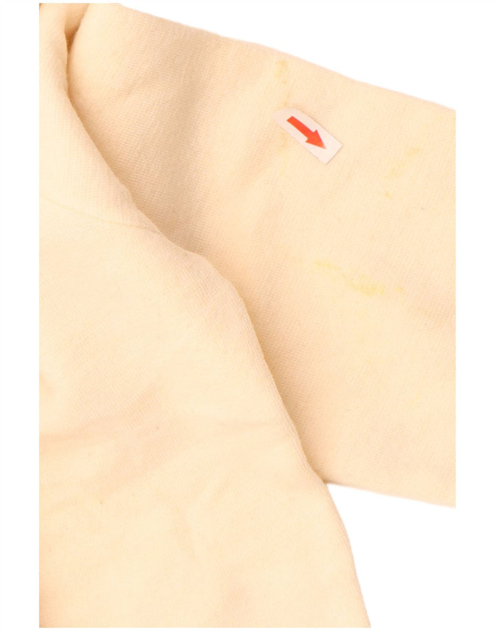 Ανδρικό πουλόβερ Zara Crew Neck Jumper Μεγάλο Μπεζ Ακρυλικό