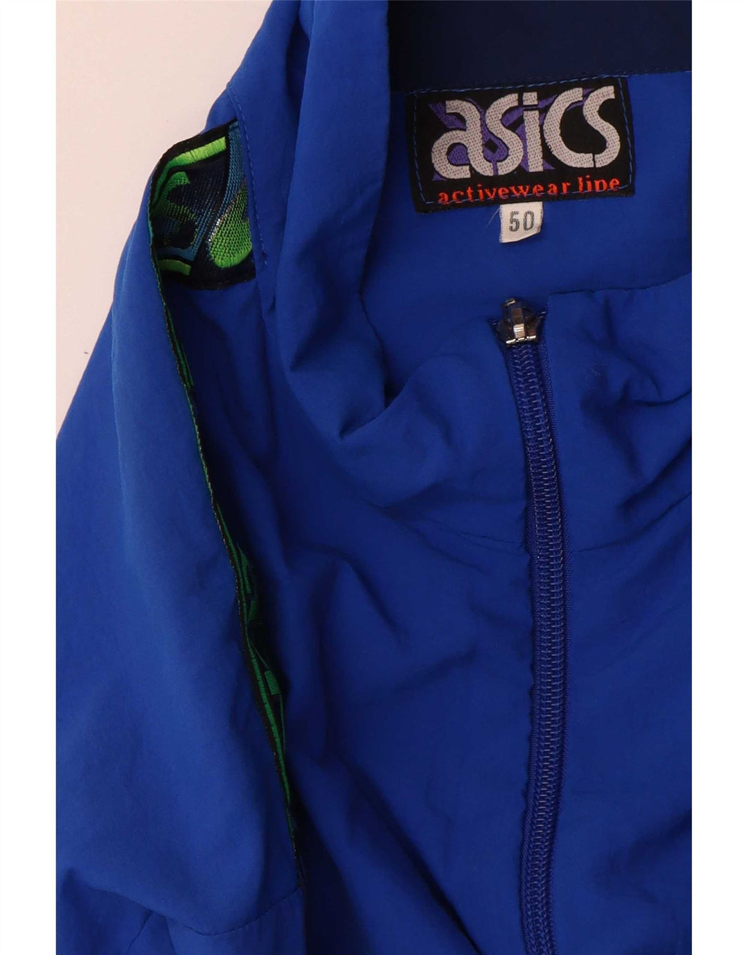 Ανδρική αθλητική φόρμα γραφικών Asics Top Jacket IT 50 Medium Blue Colourblock