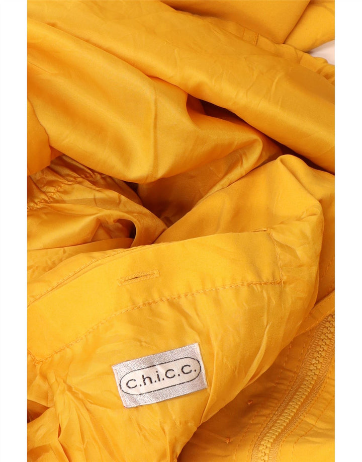 Chicc Γυναικείο Μπουφάν Windbreaker UK 26 5XL Yellow Polyester