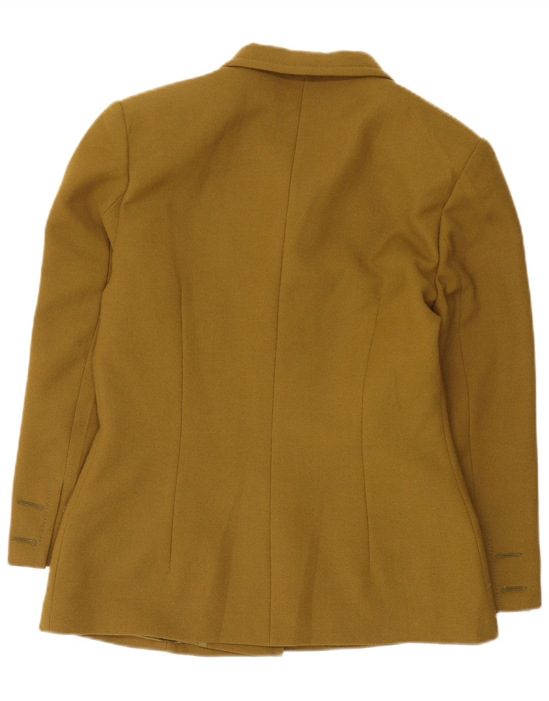 Roccobarocco Γυναικείο σακάκι 4 κουμπιών Blazer IT 44 Μαλλί μεσαίου χακί