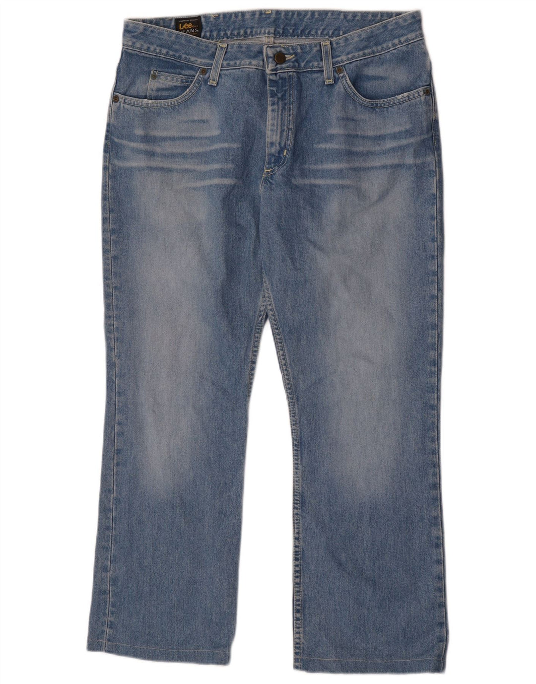 Lee Womens Cameron Bootcut Jeans W34 L27 Μπλε βαμβακερό