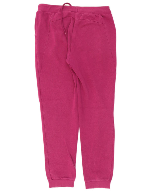 Puma γυναικεία αθλητική φόρμα παντελόνι Joggers UK 14 μεγάλο βαμβακερό μπορντό