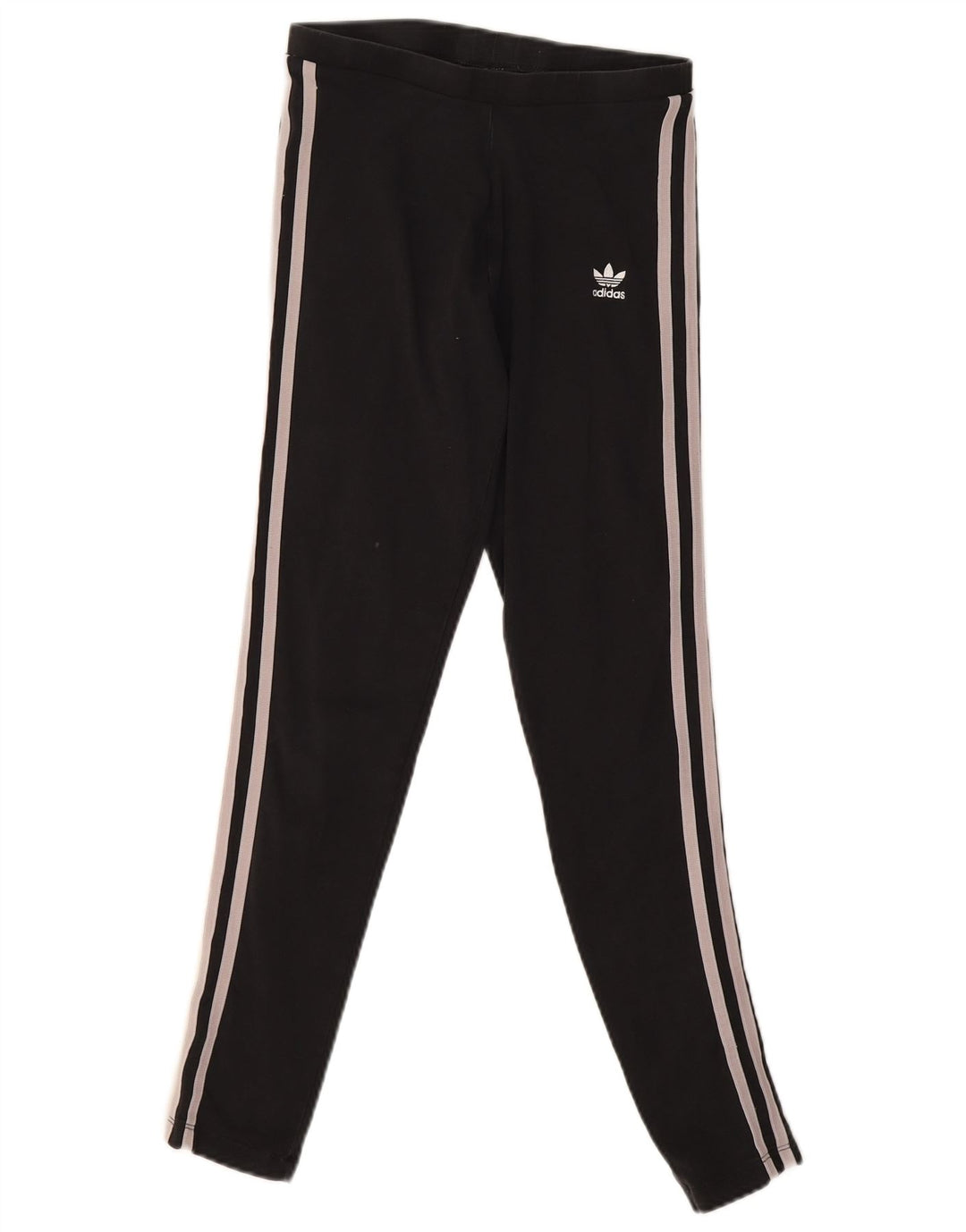 Γυναικείο κολάν Adidas UK 8 Small μαύρο βαμβακερό