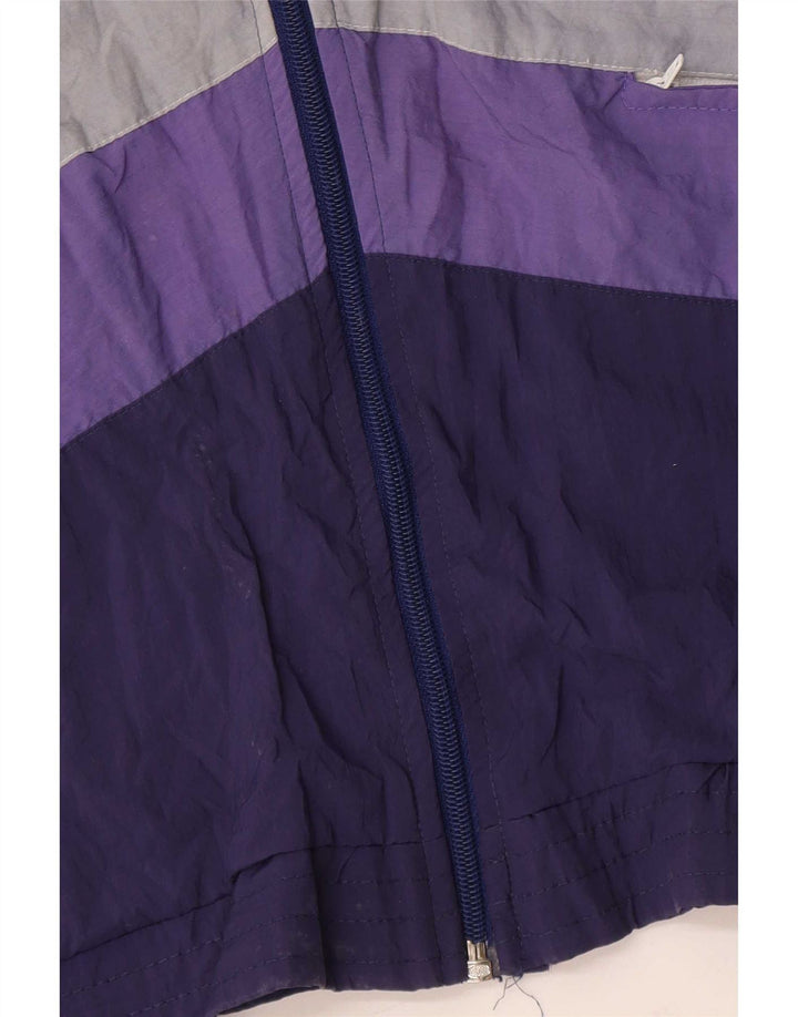 Ανδρική φόρμα Leopard Top Jacket Medium Purple Colourblock Nylon