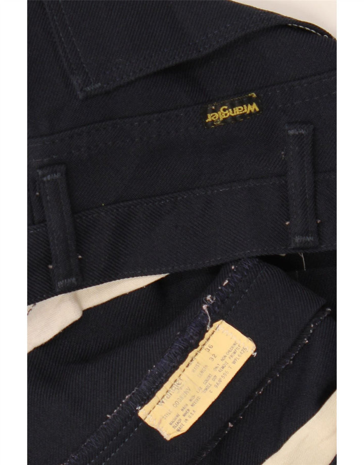 Ανδρικό ίσιο casual παντελόνι WRANGLER W36 L32 Navy Blue
