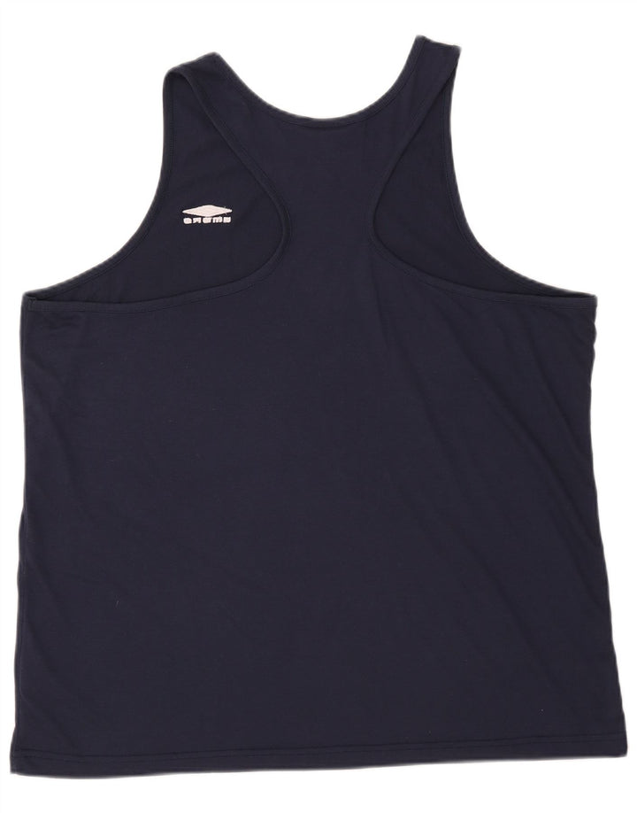Ανδρικό γιλέκο Umbro Top 2XL Navy Blue Polyester