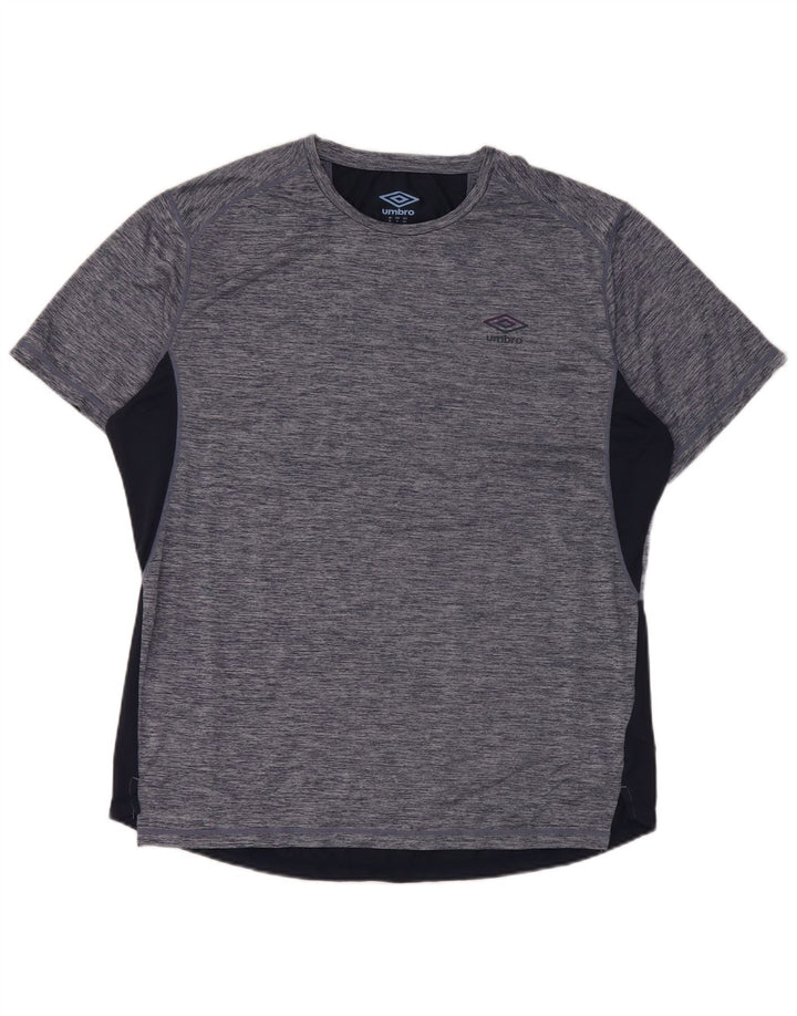 Ανδρικό T-Shirt Umbro Top XL Navy Blue Flecked Polyester
