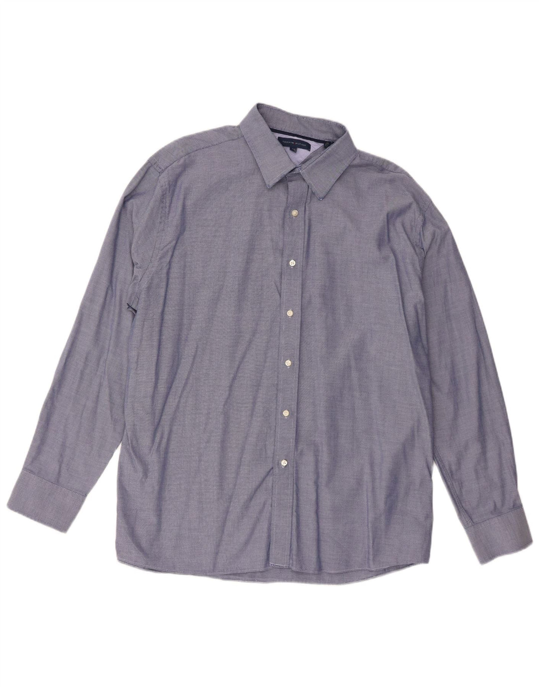 Ανδρικό πουκάμισο Tommy Hilfiger Size 17 1/2 XL Βαμβακερό με μπλε στίγματα