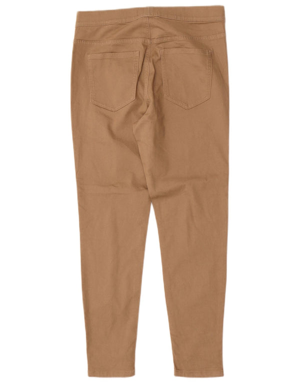 Marks & Spencer Γυναικείο Jegging Casual Παντελόνι UK 12 Medium W30 L26 Beige