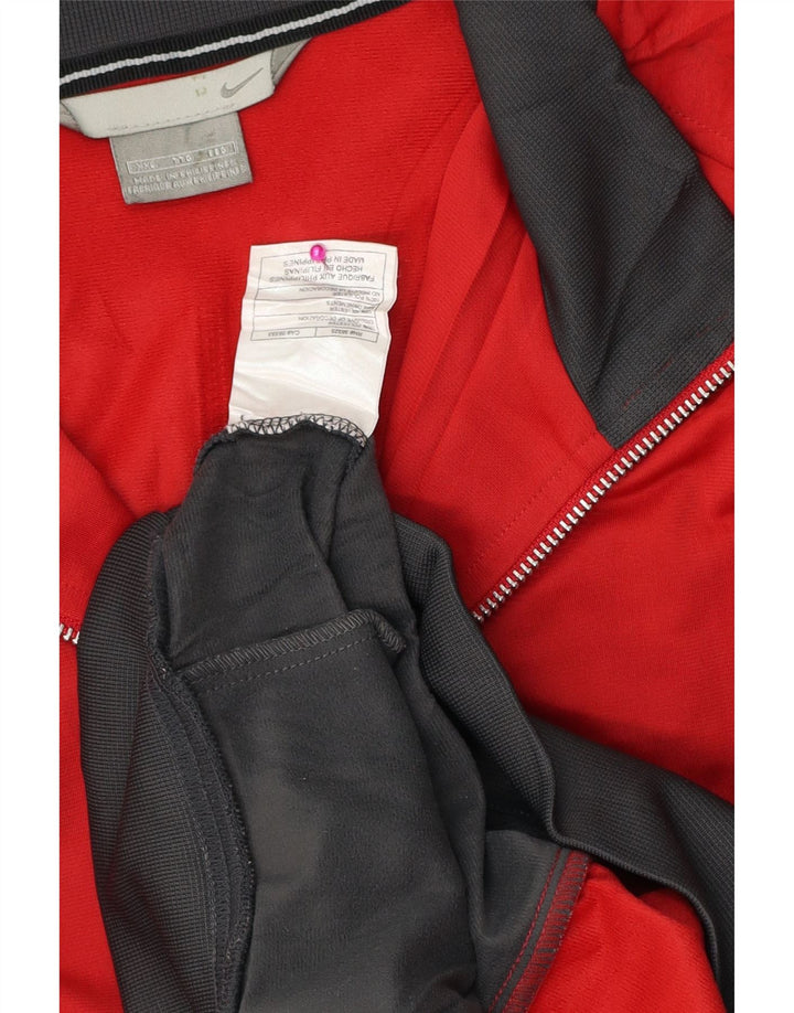 Ανδρικό φούτερ ADIDAS με φερμουάρ Jumper 2XL Κόκκινο πολυεστέρας