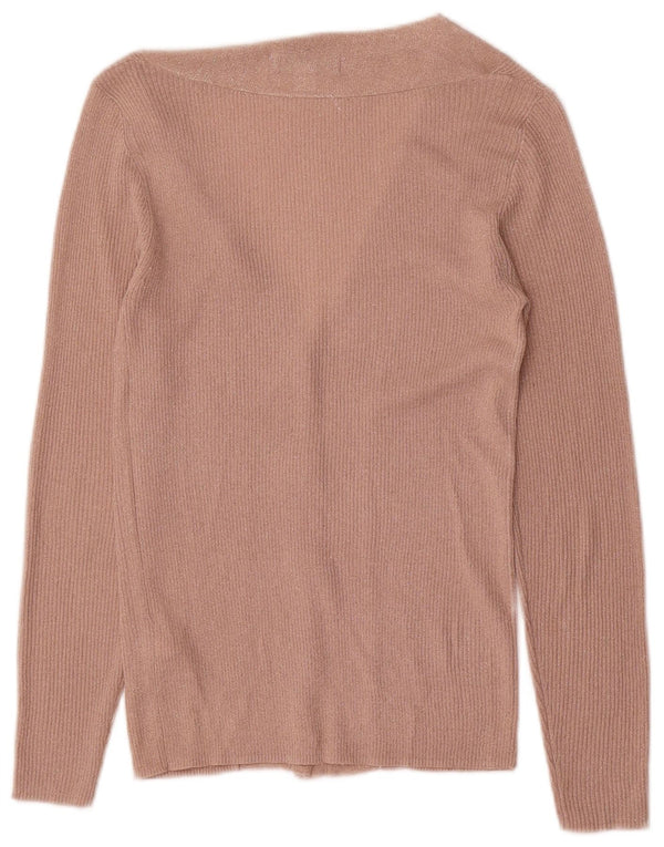Marks & Spencer Γυναικεία ζακέτα πουλόβερ UK 6 XS Pink Viscose