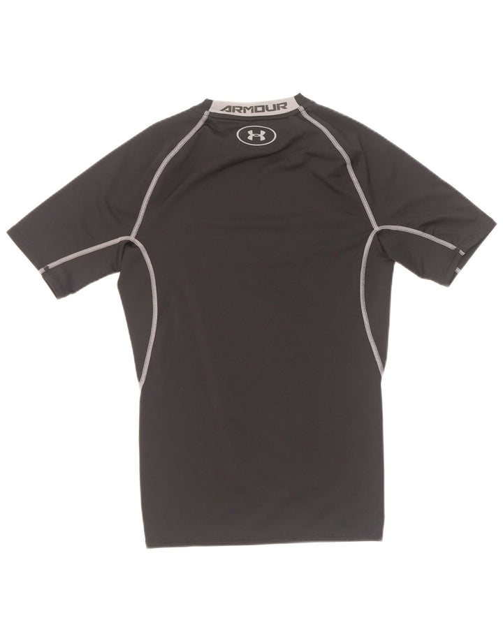 Ανδρικό γραφικό μπλουζάκι Under Armour Top Μεσαίο Μαύρο