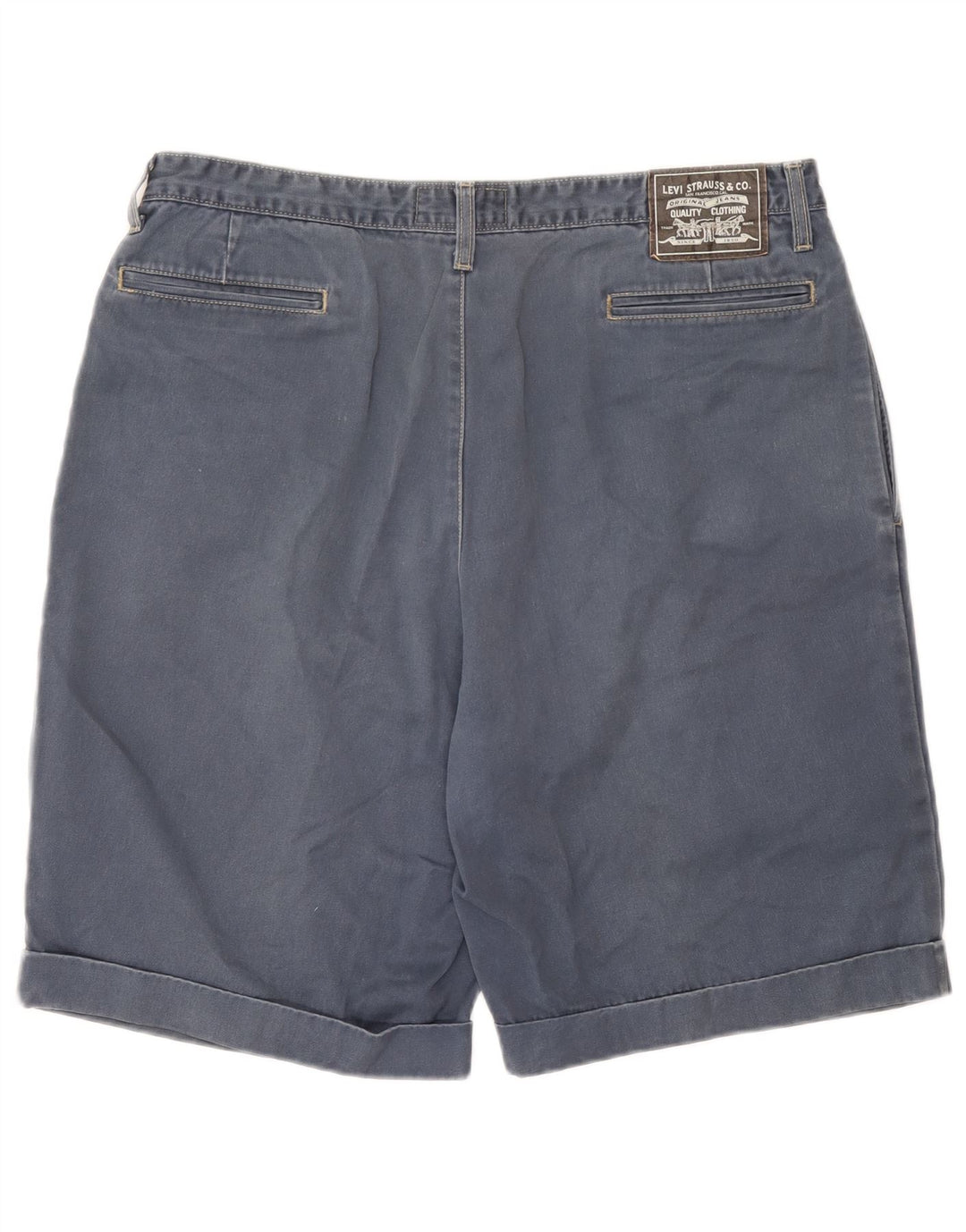 Ανδρικό σορτς Chino με καρφίτσες Levi's W40 XL, μπλε βαμβακερό
