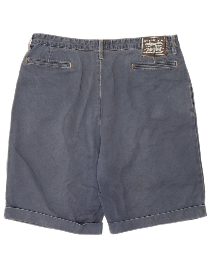 Ανδρικό σορτς Chino με καρφίτσες Levi's W40 XL, μπλε βαμβακερό
