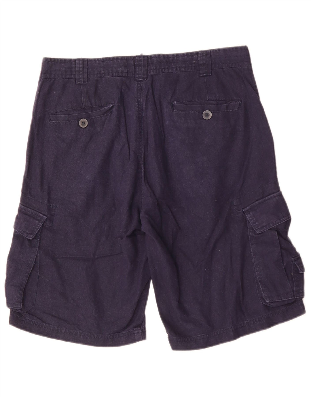 Ανδρικό σορτς Cargo Bromfield W32 Medium Navy Blue Λινά