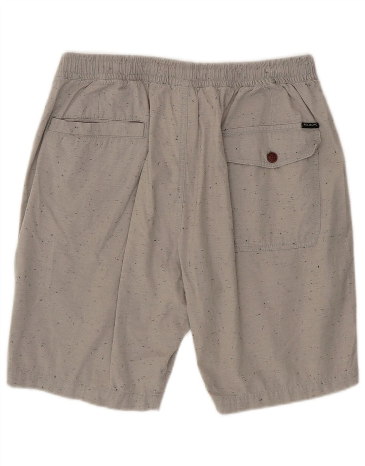Ανδρικό σορτς Chino Billabong, μεσαίο W30, βαμβακερό με γκρι στίγματα