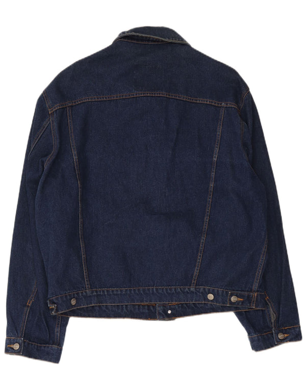 Ανδρικό τζιν μπουφάν Dueffe UK 42 XL Navy Blue Cotton