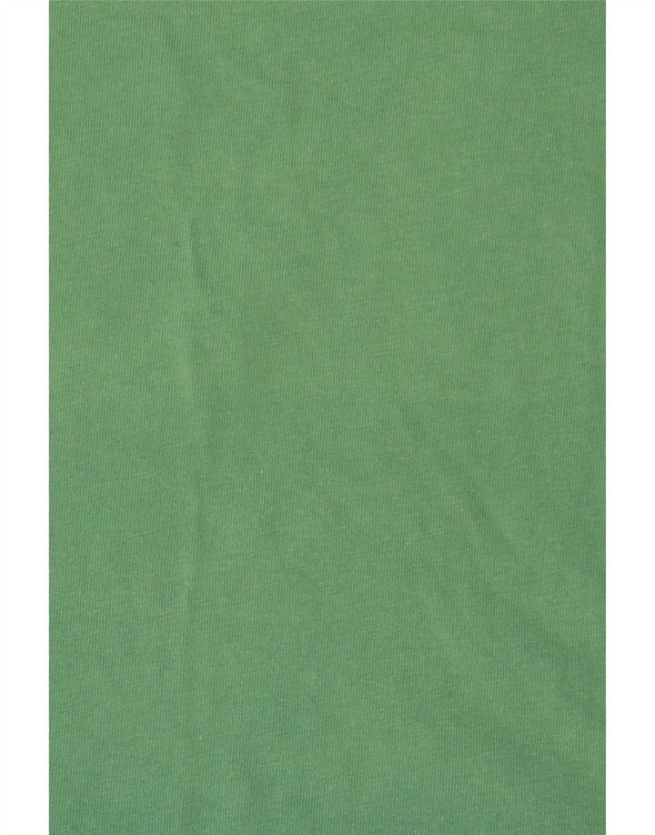 Ανδρικό T-Shirt ADIDAS Top Μεσαίο πράσινο βαμβακερό