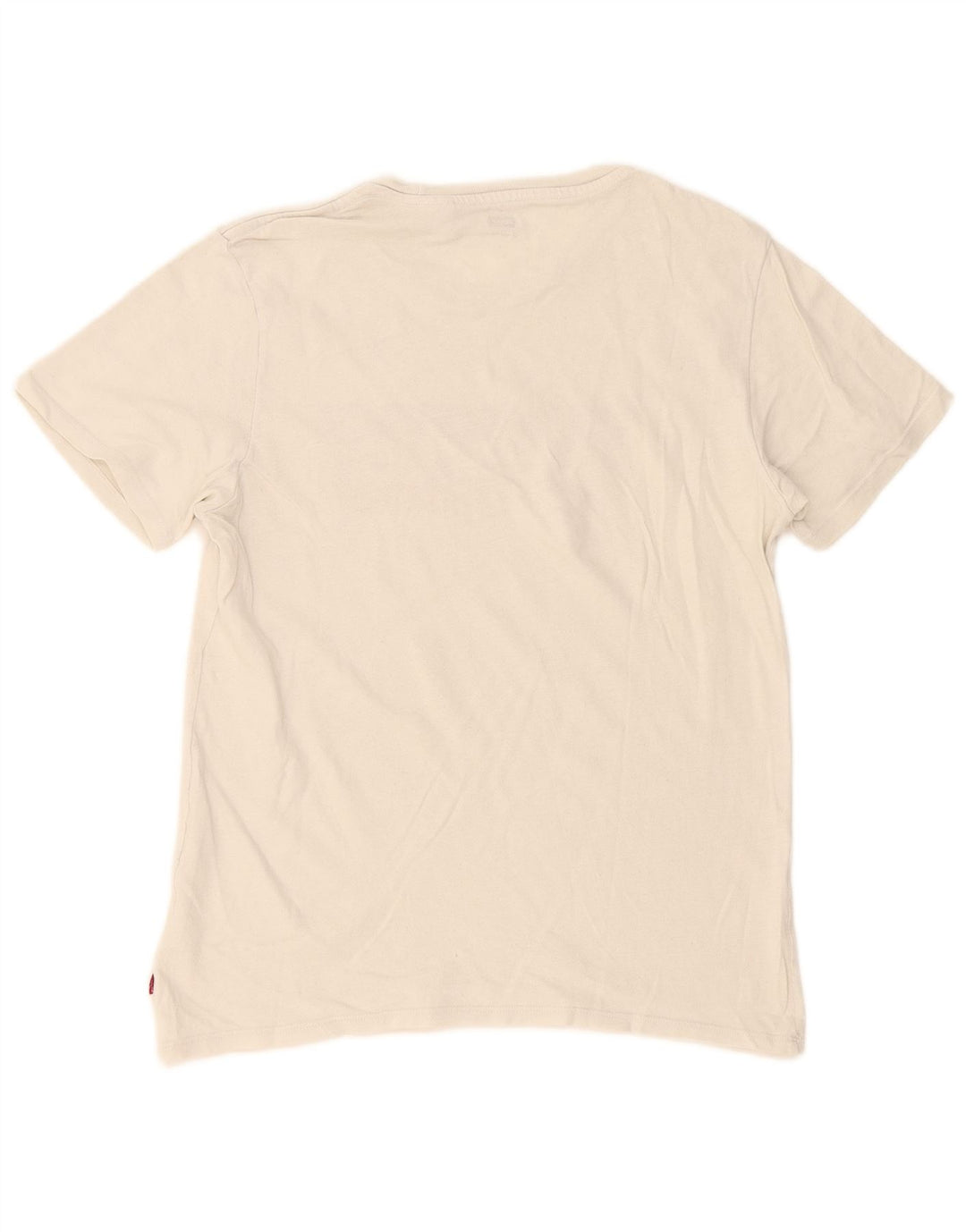 Γυναικείο γραφικό μπλουζάκι Levi's Oversized Top UK 10 Small White