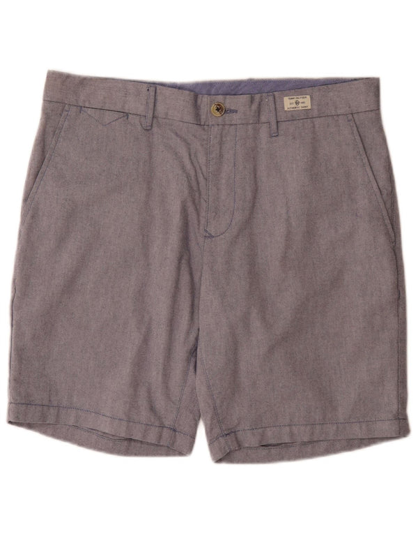 Tommy Hilfiger Ανδρικό κανονικό σορτς Chino W34 μεγάλο μπλε βαμβακερό