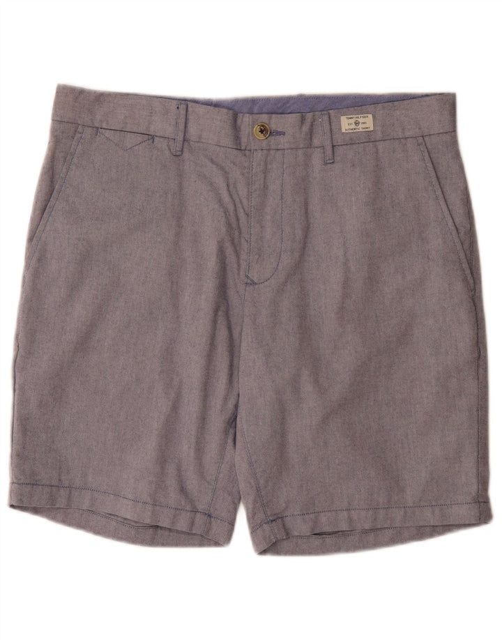 Tommy Hilfiger Ανδρικό κανονικό σορτς Chino W34 μεγάλο μπλε βαμβακερό