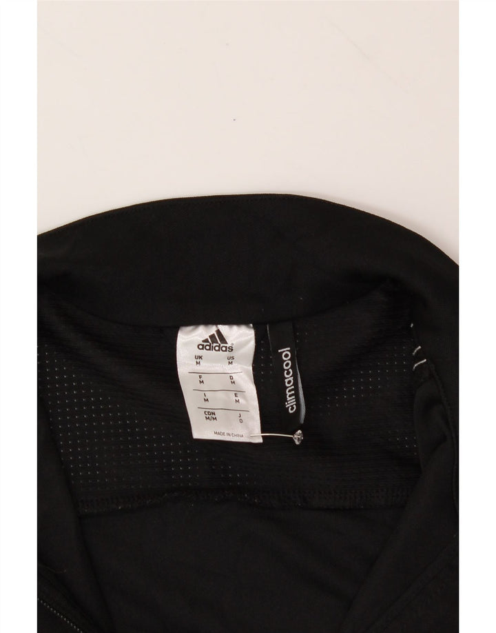 ADIDAS Mens Climacool Tracksuit Top Jacket Medium Black Polyester Vintage Adidas and Second-Hand Adidas from Messina Hembry 