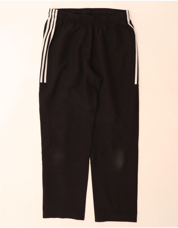 Ανδρική αθλητική φόρμα Adidas Climalite Graphic Παντελόνι μεγάλο μαύρο πολυεστέρα