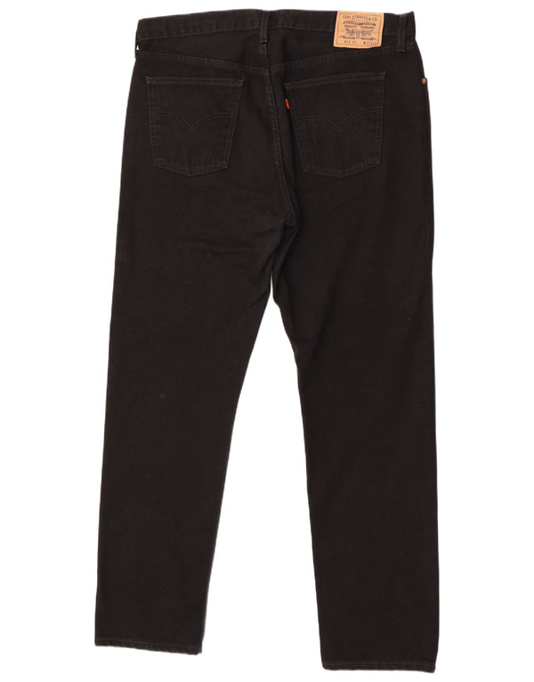Levi's Mens 615 Straight Jeans W40 L32 Μαύρο βαμβακερό
