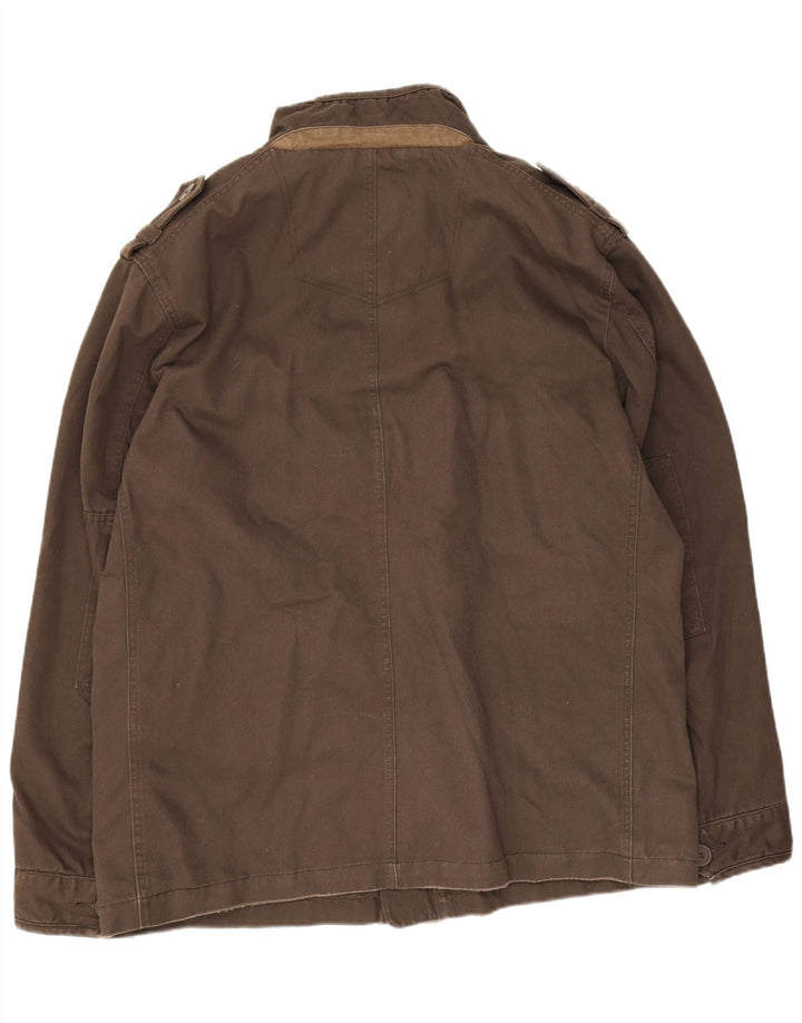 Ανδρικό Utility Μπουφάν Fat Face UK 42 XL Καφέ Βαμβακερό