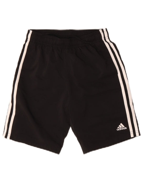Adidas Boys Sport σορτς 9-10 ετών μαύρο πολυεστέρα