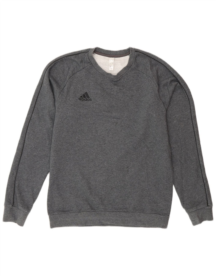 Ανδρικό φούτερ Adidas Jumper Μεσαίο γκρι βαμβακερό