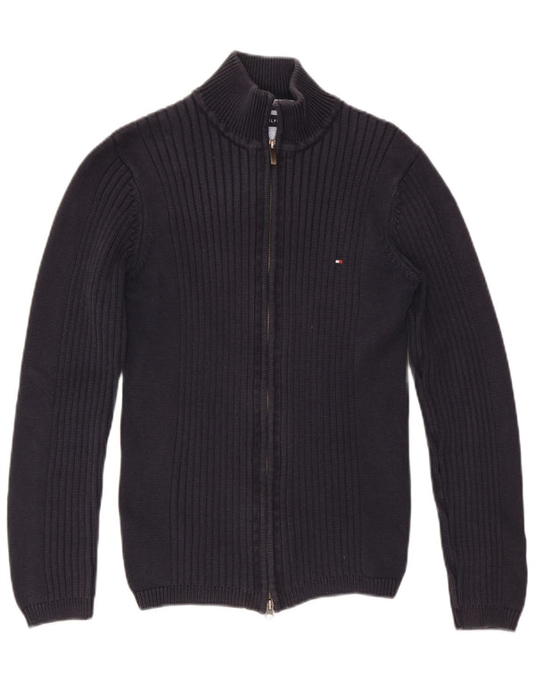 Γυναικεία ζακέτα Tommy Hilfiger UK 12 Medium Navy Blue Cotton