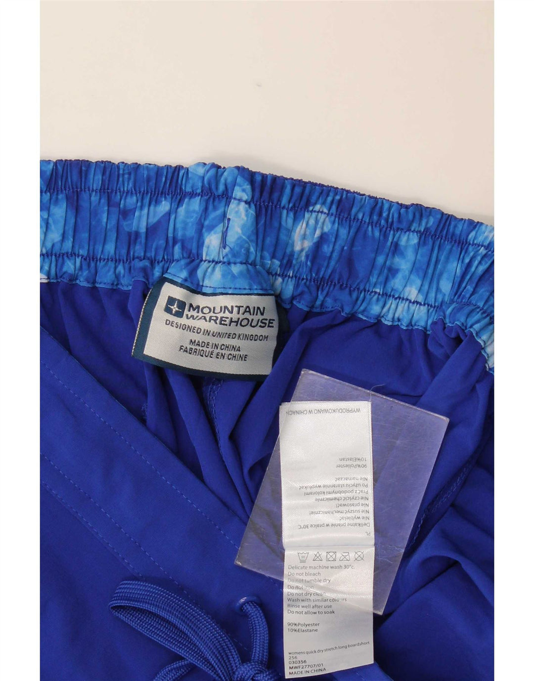 Mountain Warehouse Γυναικείο Swimming Short UK 14 Large Blue Polyester