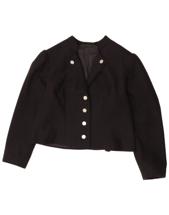 Vintage γυναικείο μπουφάν Bolero UK 14 Medium Black