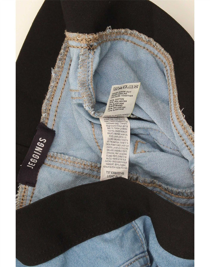 Marks & Spencer Γυναικεία Jegging Jeans UK 12 Medium W30 L26 Blue Colourblock
