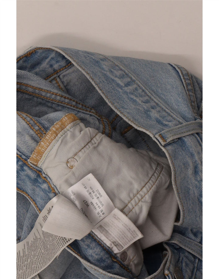 Γυναικείο τζιν σορτς Levi's W27 μικρό μπλε βαμβακερό