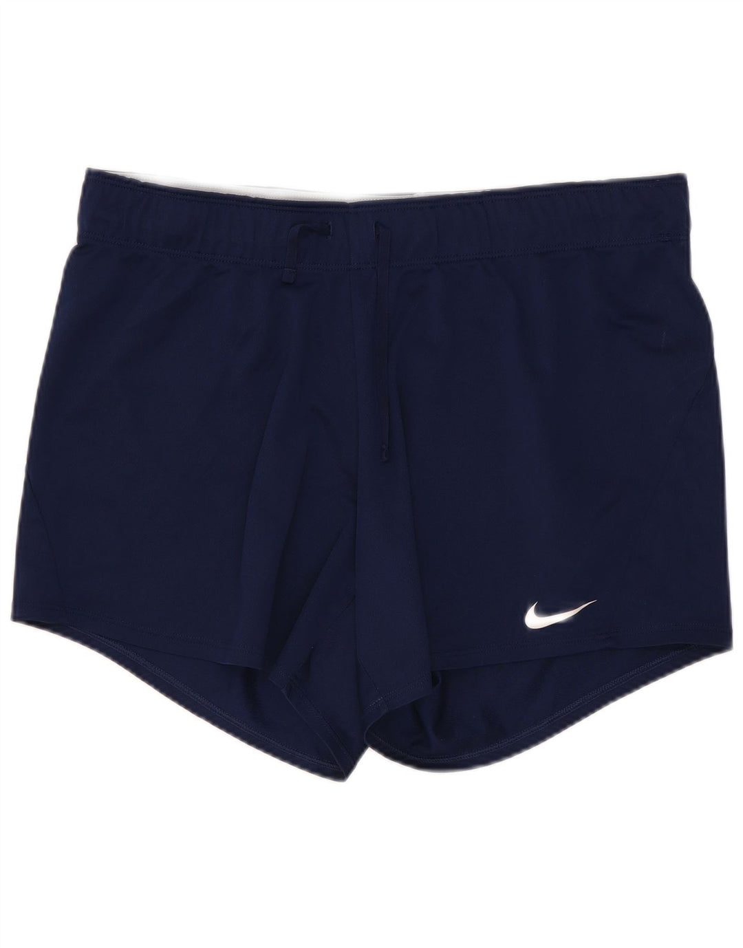 Γυναικείο αθλητικό σορτς Nike Dri Fit UK 12 μεσαίου μπλε πολυεστέρα