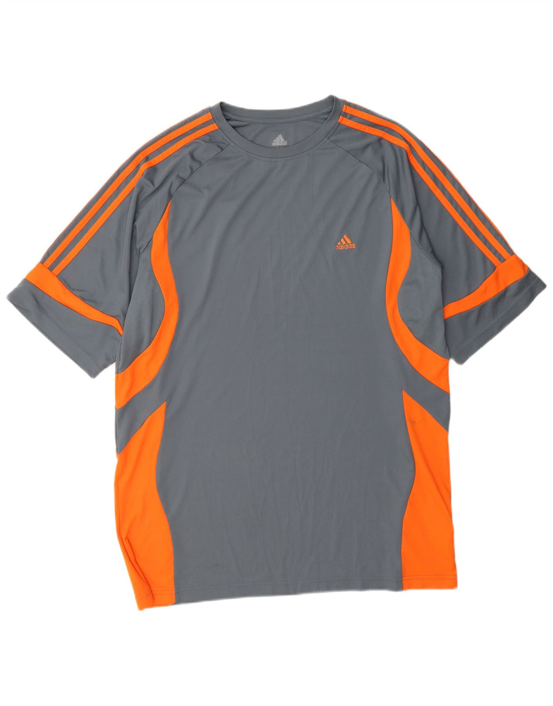 Ανδρικό T-Shirt Adidas Climacool Top XL Grey Colourblock Polyester
