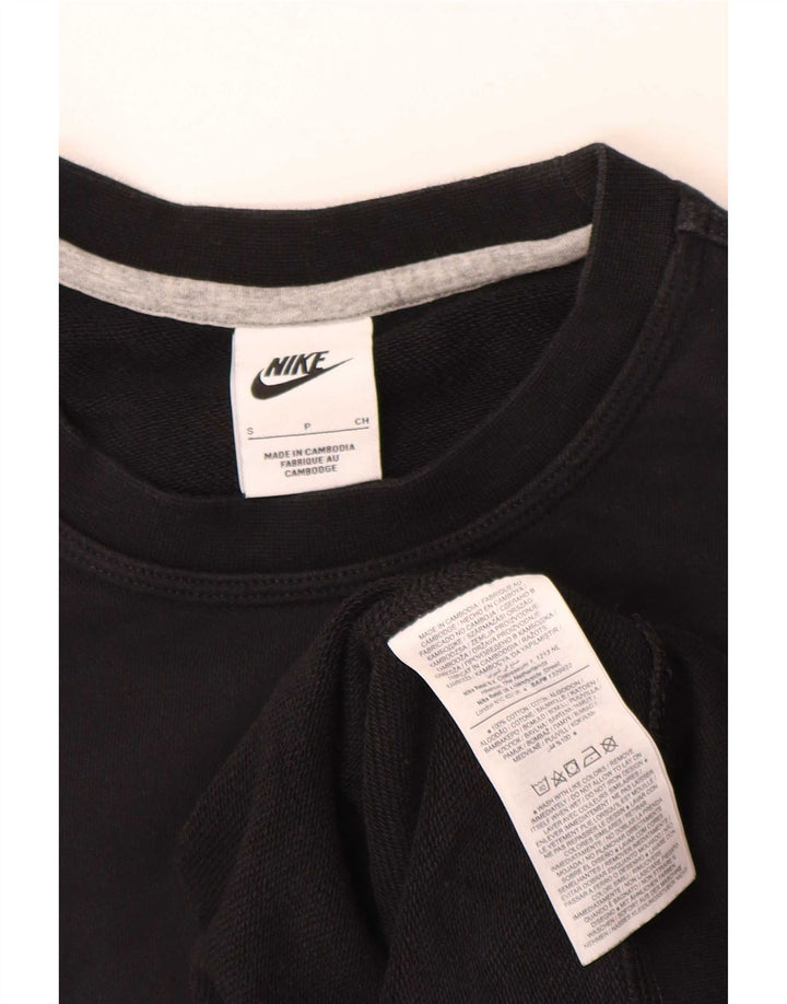 Ανδρικό φούτερ Nike Jumper Μικρό μαύρο βαμβακερό