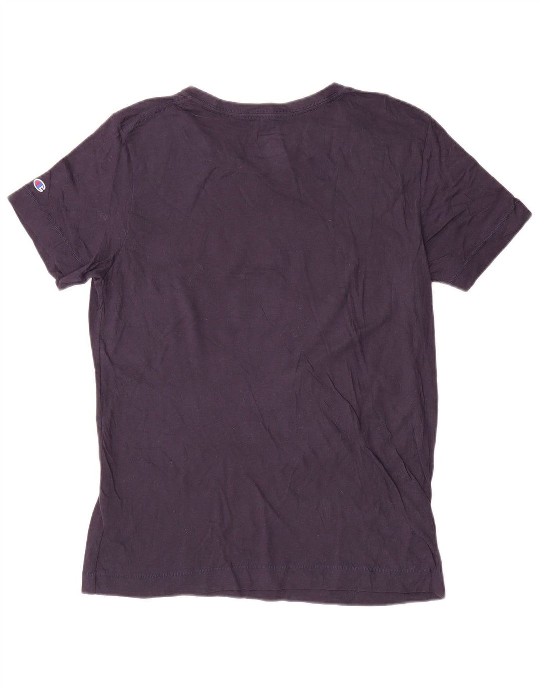 Champion γυναικείο γραφικό μπλουζάκι Notre Dame Top UK 16 Large Navy Blue από βαμβάκι