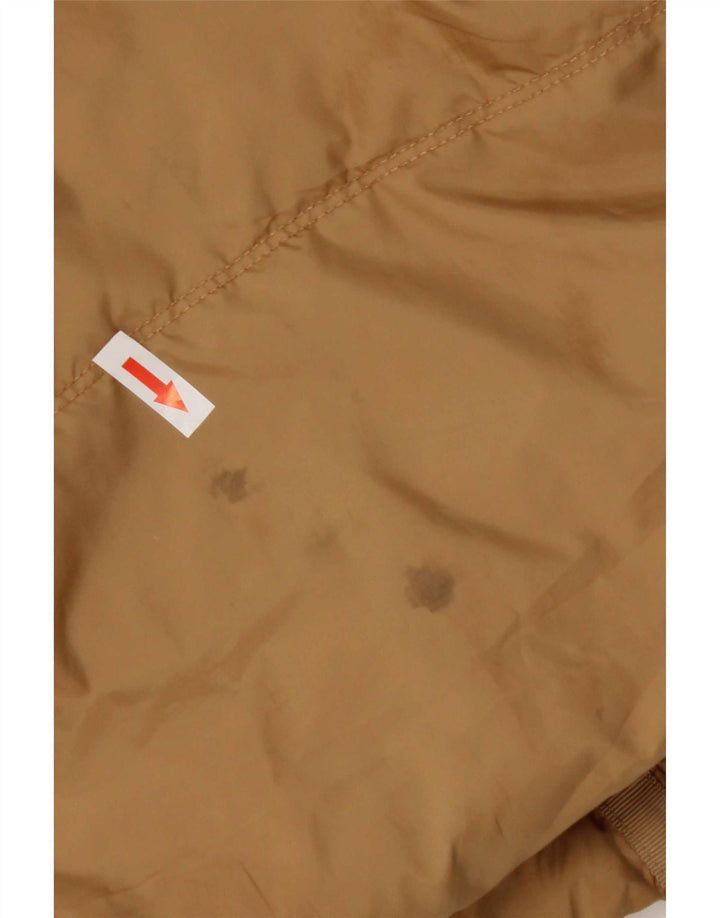 Tommy Hilfiger γυναικείο παλτό με κουκούλα UK 10 Small Brown Polyester