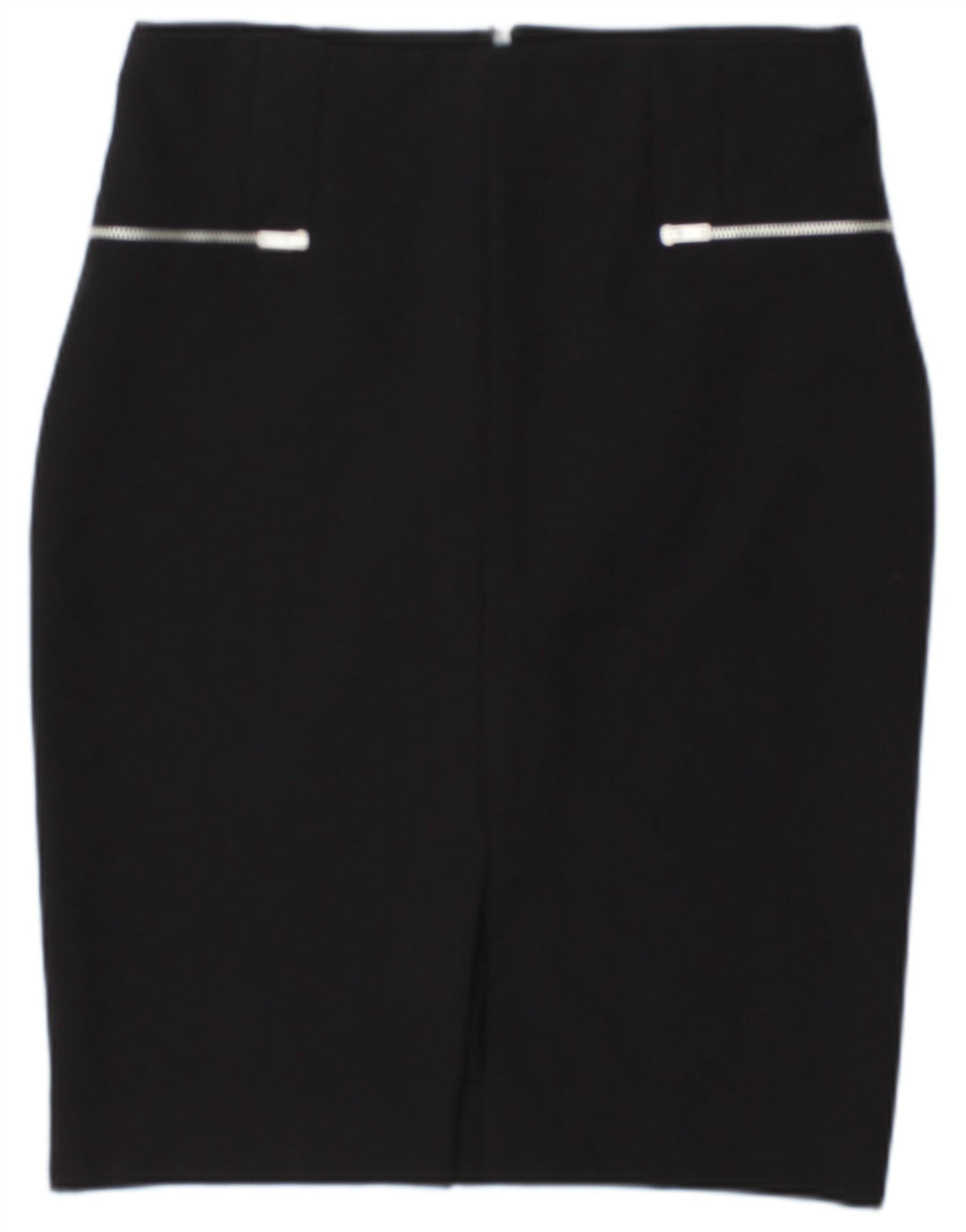 Zara Γυναικεία Pencil Φούστα Medium W28 Μαύρη