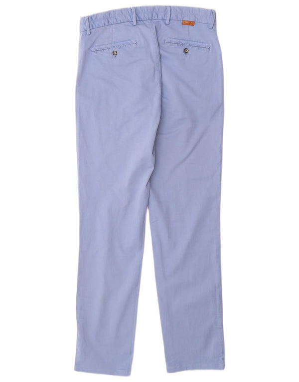 MASSIMO DUTTI Ανδρικό παντελόνι Chino Slim Fit EU 38 Small W30 L30 Blue