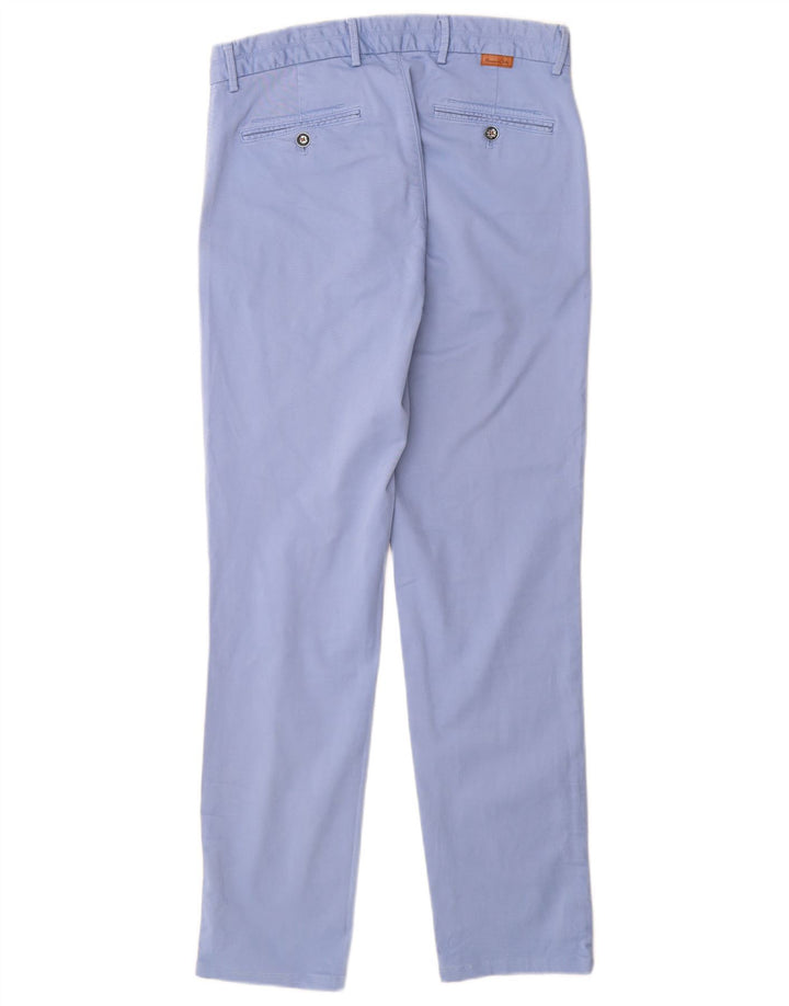 MASSIMO DUTTI Ανδρικό παντελόνι Chino Slim Fit EU 38 Small W30 L30 Blue