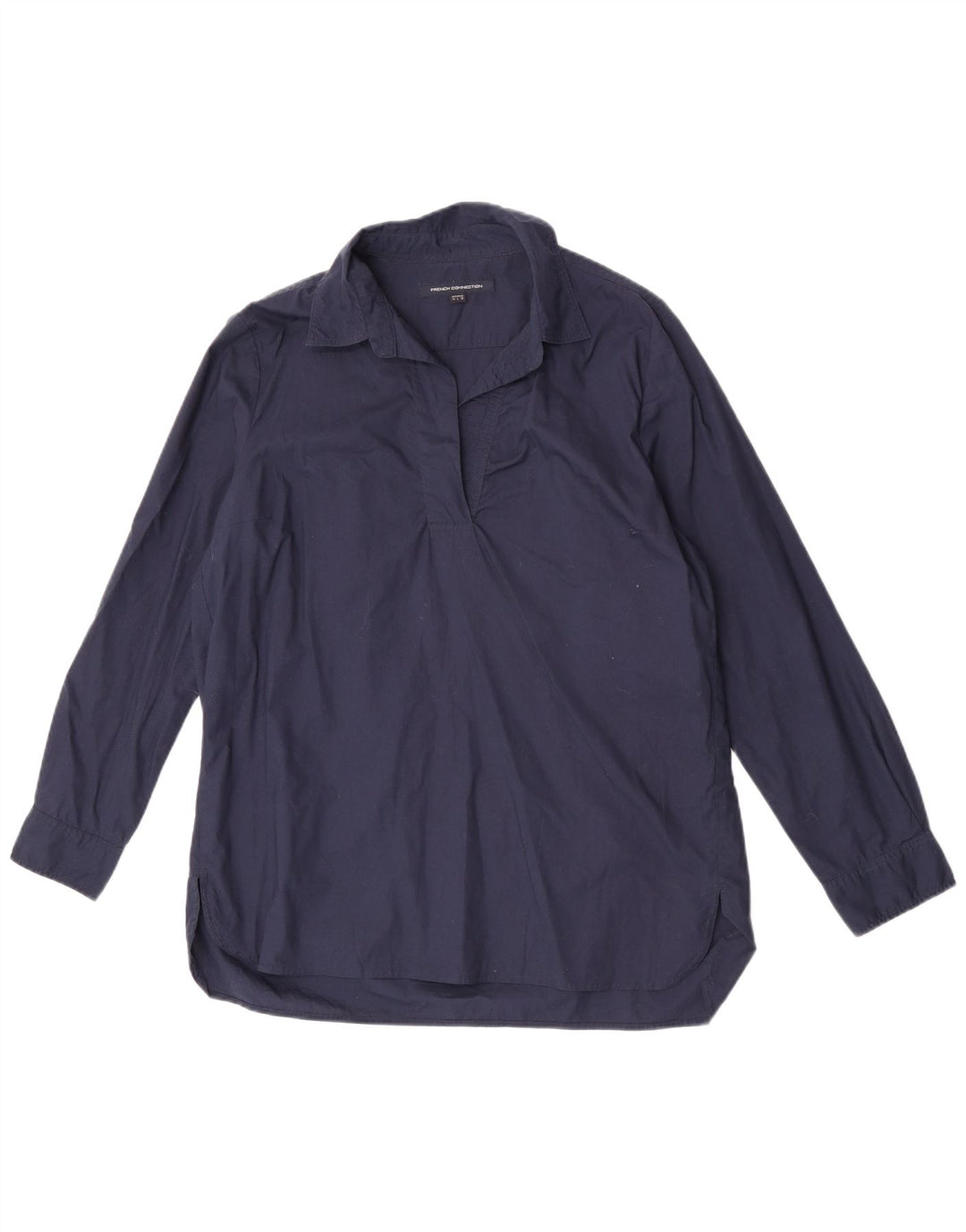 Γυναικείο πουλόβερ French Connection UK 14 Large Navy Blue Cotton