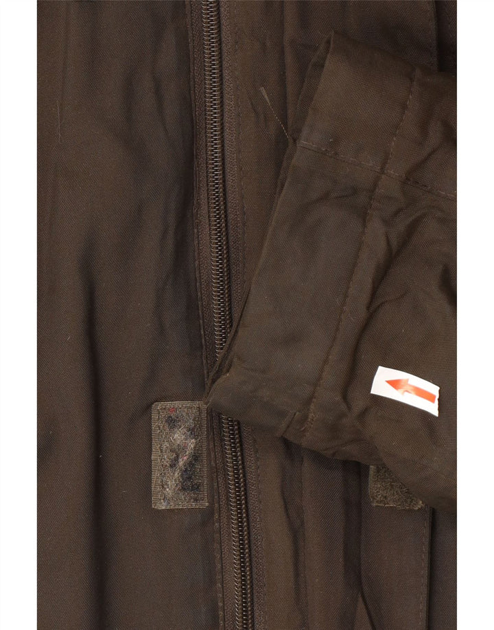 Ανδρικό μπουφάν Parka με κουκούλα Mountain Warehouse UK 38 Medium Brown Nylon