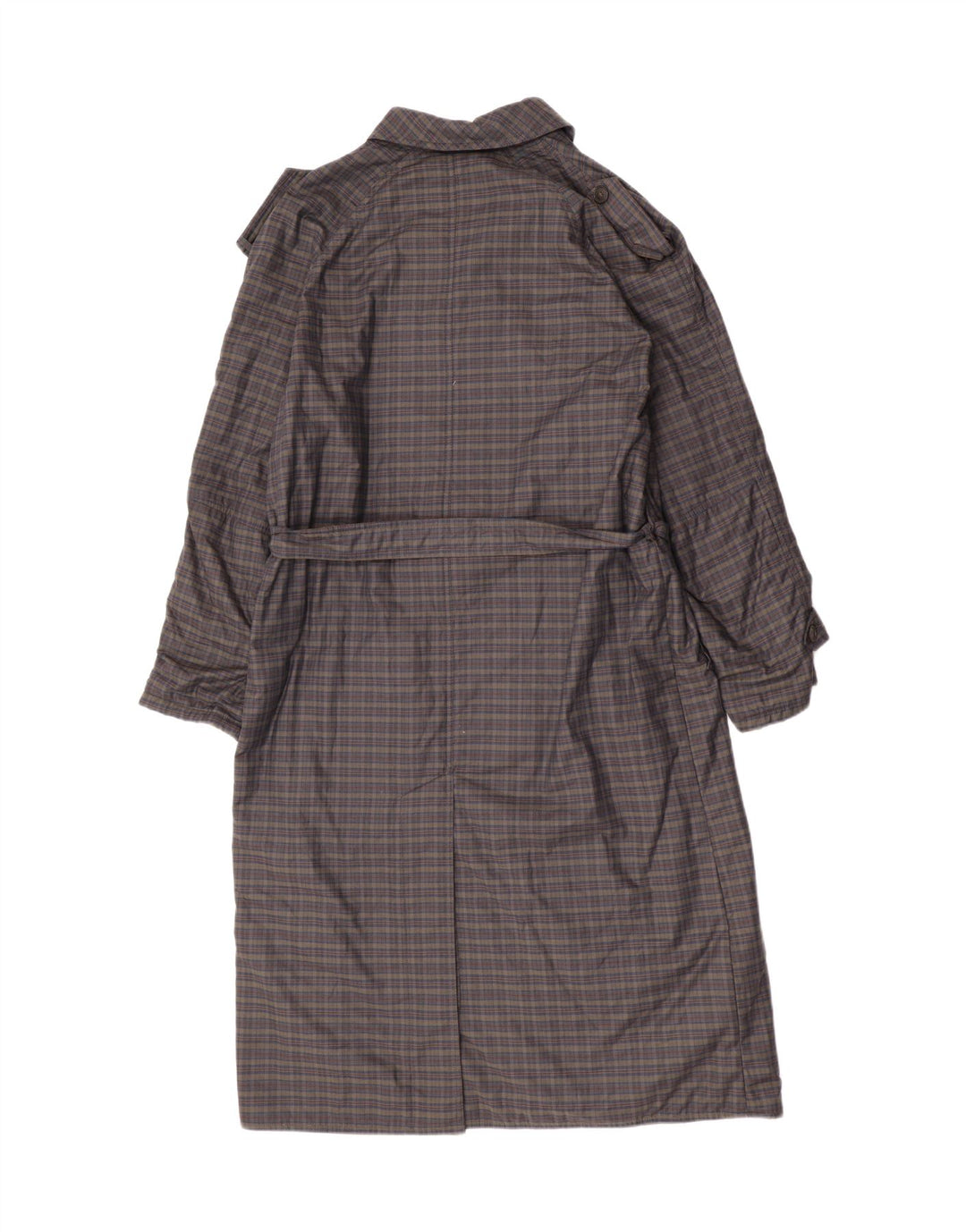 Ανδρικό παλτό Gio Renzi Military Windbreaker UK 38 Medium Grey Check