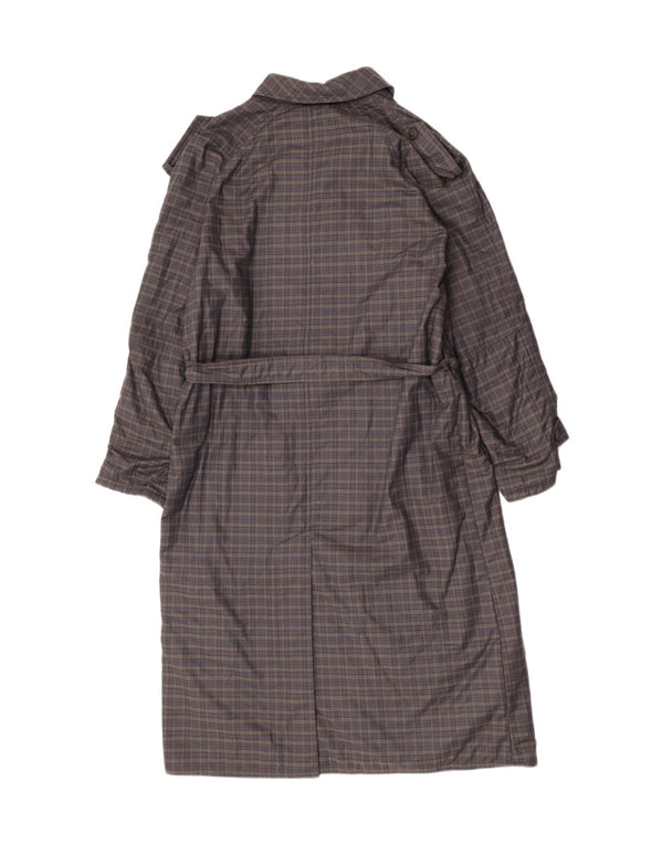 Ανδρικό παλτό Gio Renzi Military Windbreaker UK 38 Medium Grey Check