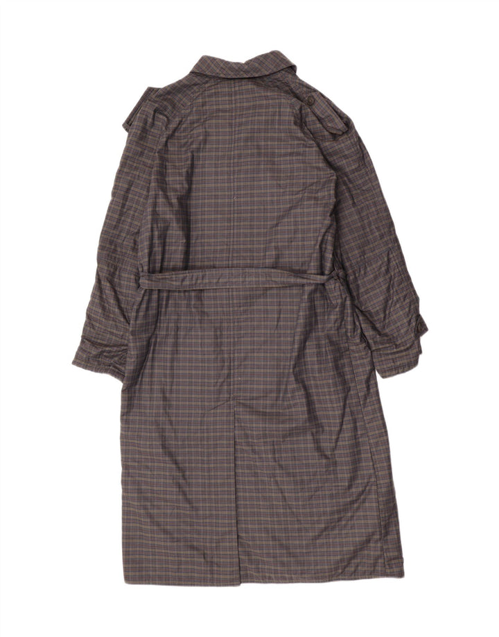 Ανδρικό παλτό Gio Renzi Military Windbreaker UK 38 Medium Grey Check